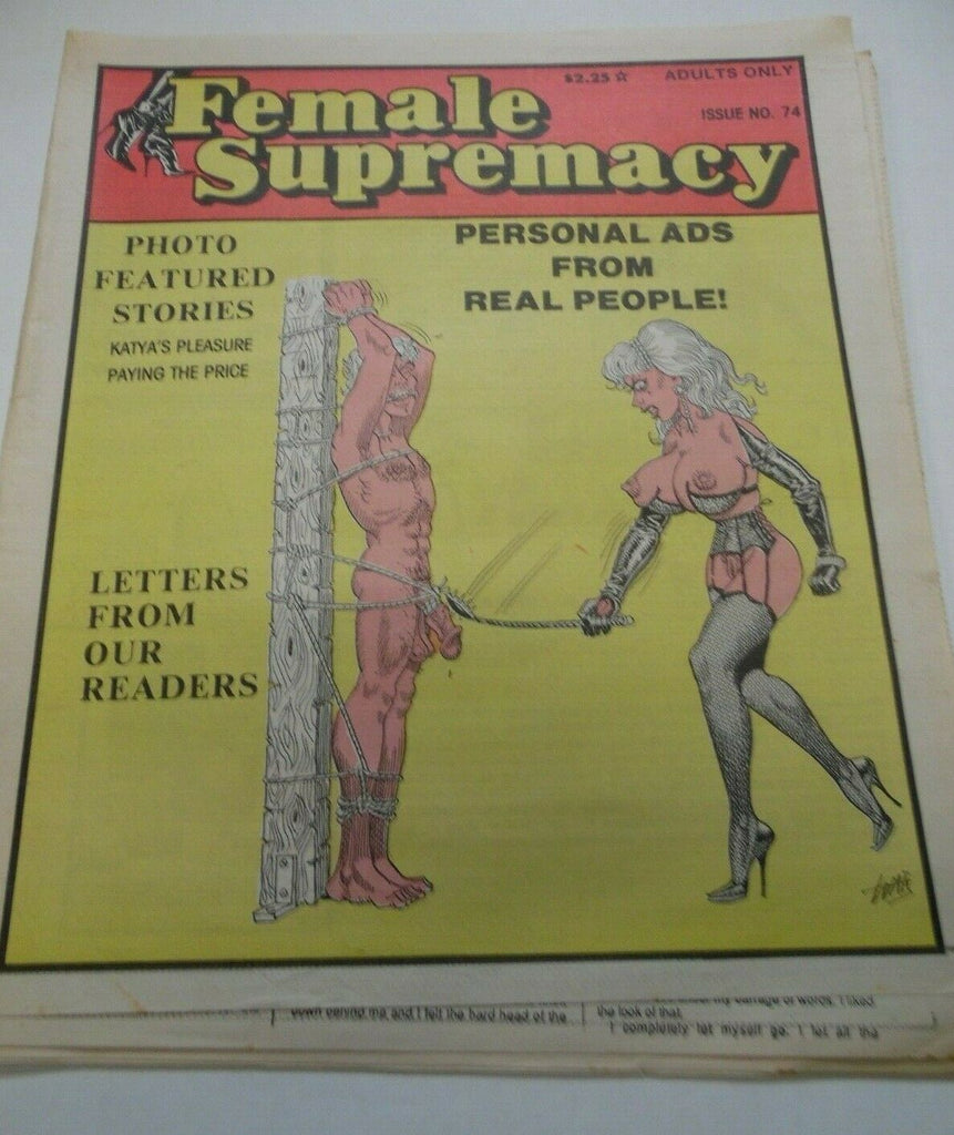 Female Supremacy Fetish Newspaper Katya's Pleasure #74 012920lm-ep2