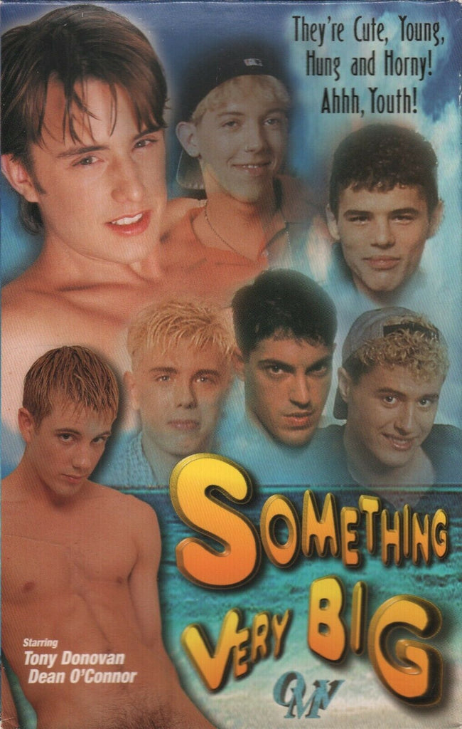 Something Very Big Tony Donovan Dean O'Connor Gay Male Adult VHS 102119AMP4