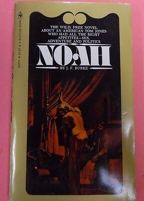 Noah Adult Novel by J.F. Burke 1971 Bantam Books 102313lm-epa