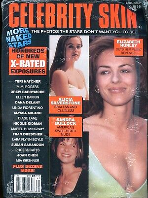 Celebrity Skin Magazine Elizabeth Hurley #45 1995 new/sealed 120717lm-ep