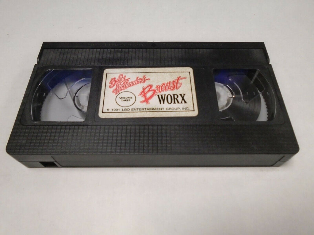 Bobby's Breast Worx Vol 3 1991 LBO Ent Adult VHS 021419AMP3