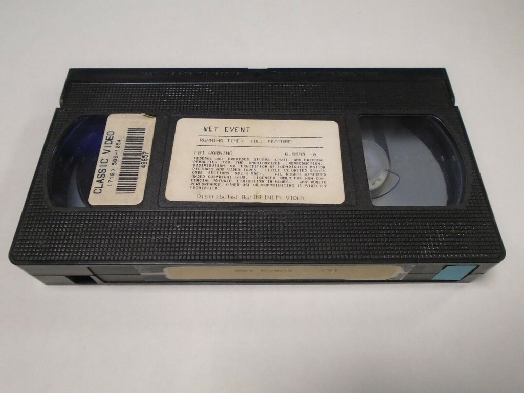 Wet Even Infinity Video Full Feature Adult VHS 050919AMP