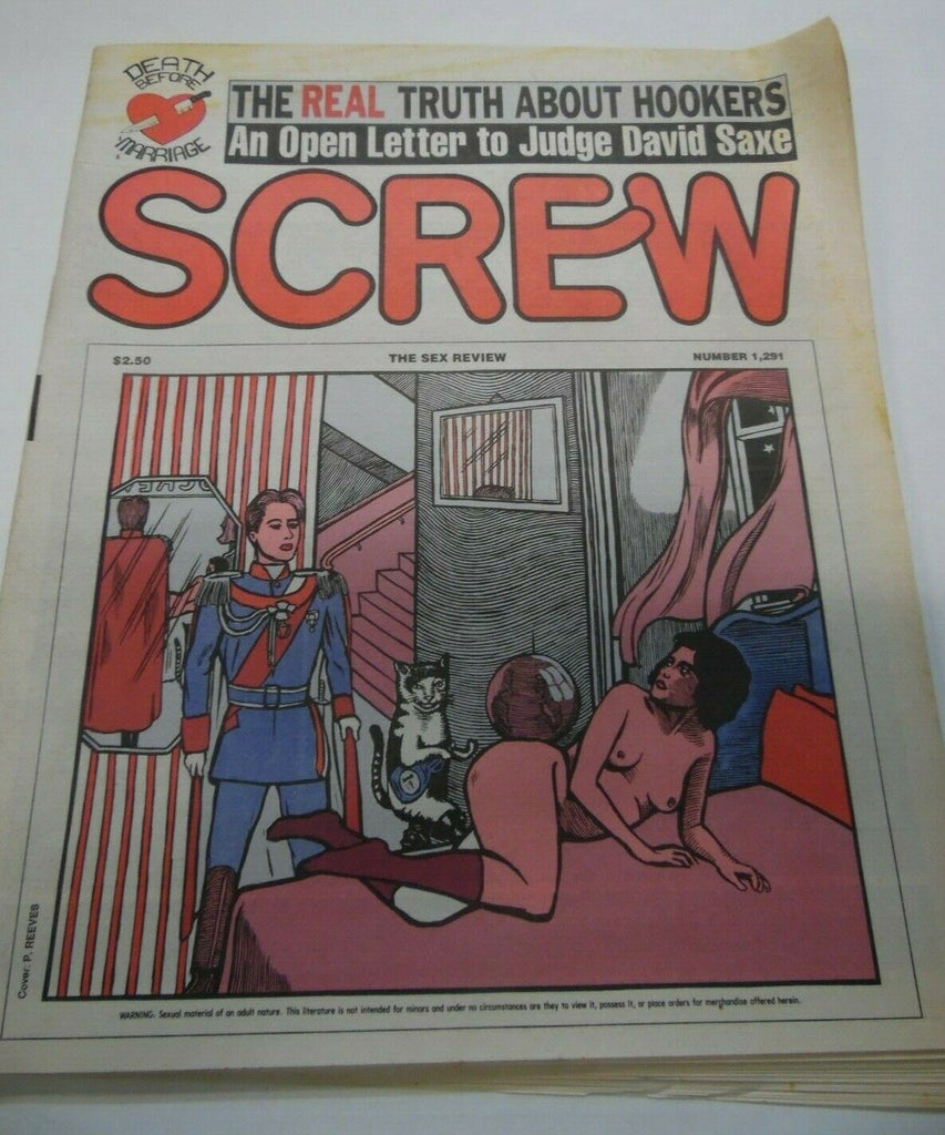 Screw Newspaper Real Truth About Hookers #1291 November 29, 1993 012920lm-ep2