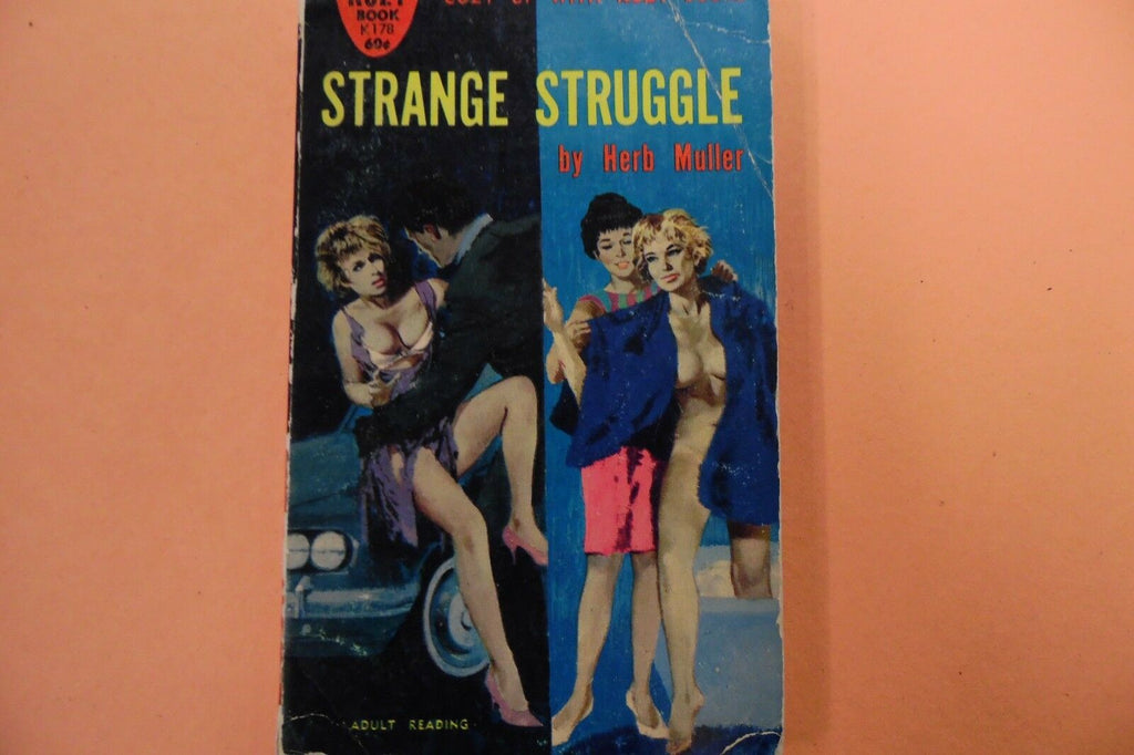 Strange Struggle Adult Novel by Herb Muller 1963 110216lm-ep2