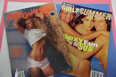 Lot Of 2 Playboy's Magazines Girls of Summer 1991/ 2002 062516lm-ep - Used