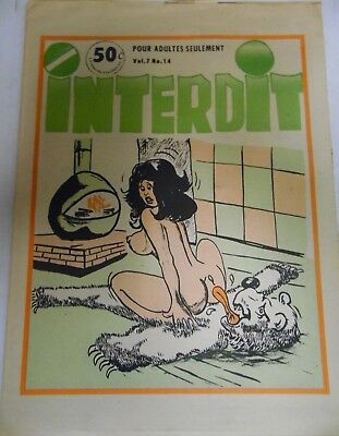 Interdit Adult French Newspaper vol.7 #14 052518lm-ep2