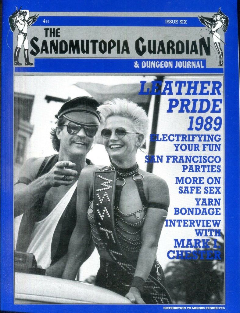 Sandmutopia Guardian Dungeon Journal Leather Pride 1989 #6 011519lm-ep