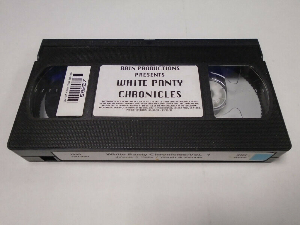 White Party Chronicles Jolanie Wendy Melonie 1998 140mins Adult VHS 022519AMP3