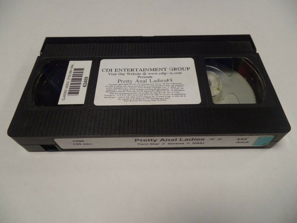 Pretty Anal Ladies #8 Terri Starr Serena 1998 120mins Adult VHS 022719AMP3