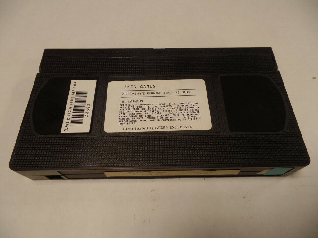 Skin Games Erica Boyer 75minsAdult VHS 051619AMP
