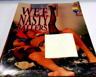 Wet & Nasty Ballers Busty Adult Magazine September 1993 vg 082613lm-ep