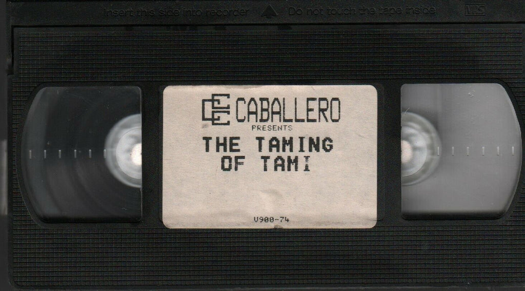 The Taming of Tami 1990 Tami Monroe Cal Jammer Adult VHS 021720AMP3