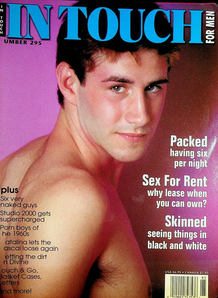 In Touch Gay Magazine Cover Guy Devon Barry #295 January 2002 121420lm-ep
