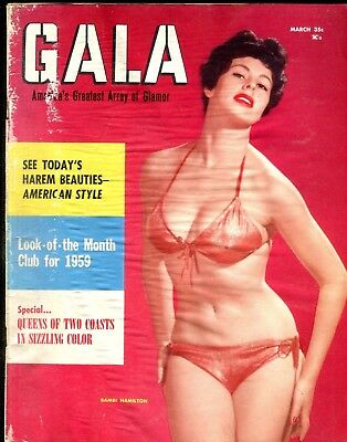 Gala Magazine Bambi Hamilton March 1959 032118lm-ep