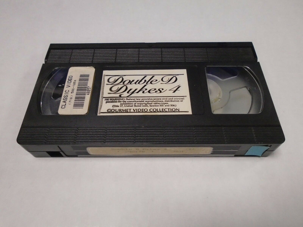 Double D Dykes 4 Leanna Fox Gourmet Video Adult VHS 031419AMP2