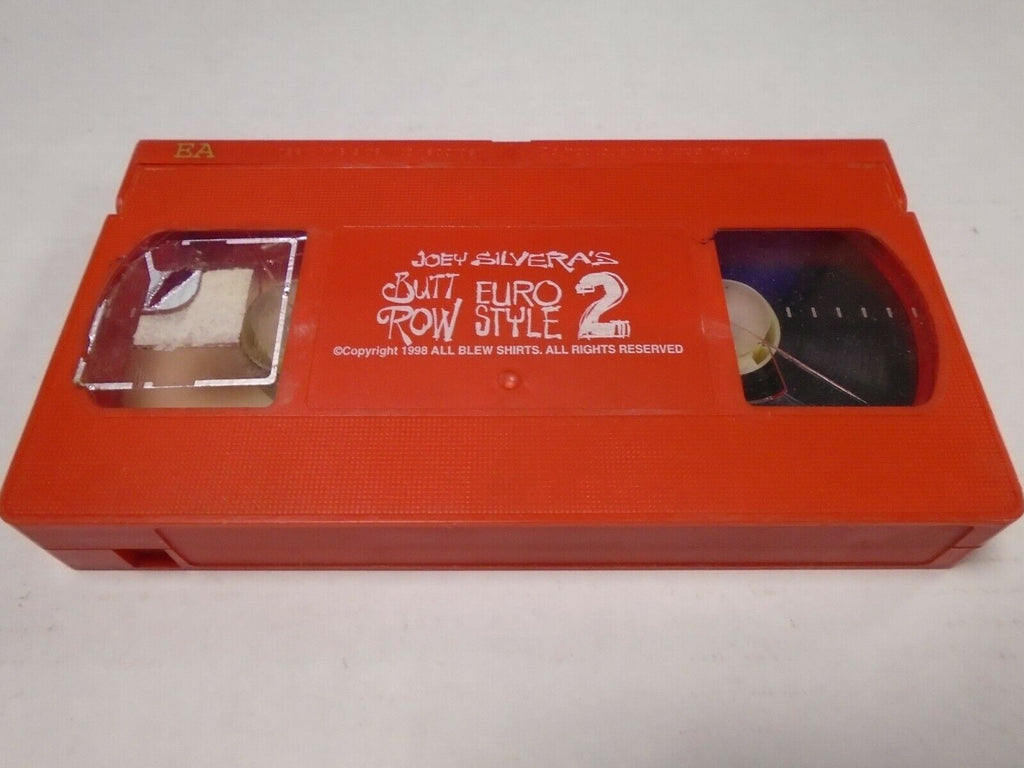 Butt Row Euro Style 2 Joey Silveria 1998 Adult VHS 020719AMP