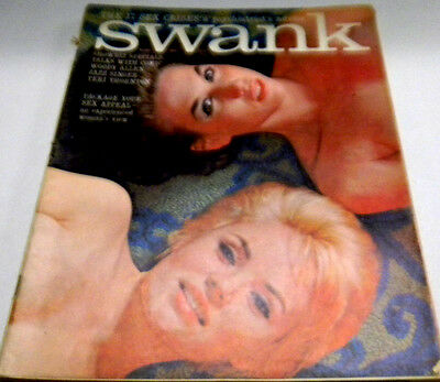 Swank Busty Adult Magazine"Talks With Woody Allen"November 1963 110713lm-ep