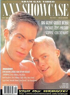 Adam Gay XXX Showcase Magazine Logan Reed vol.4 #9 1997 111617lm-ep