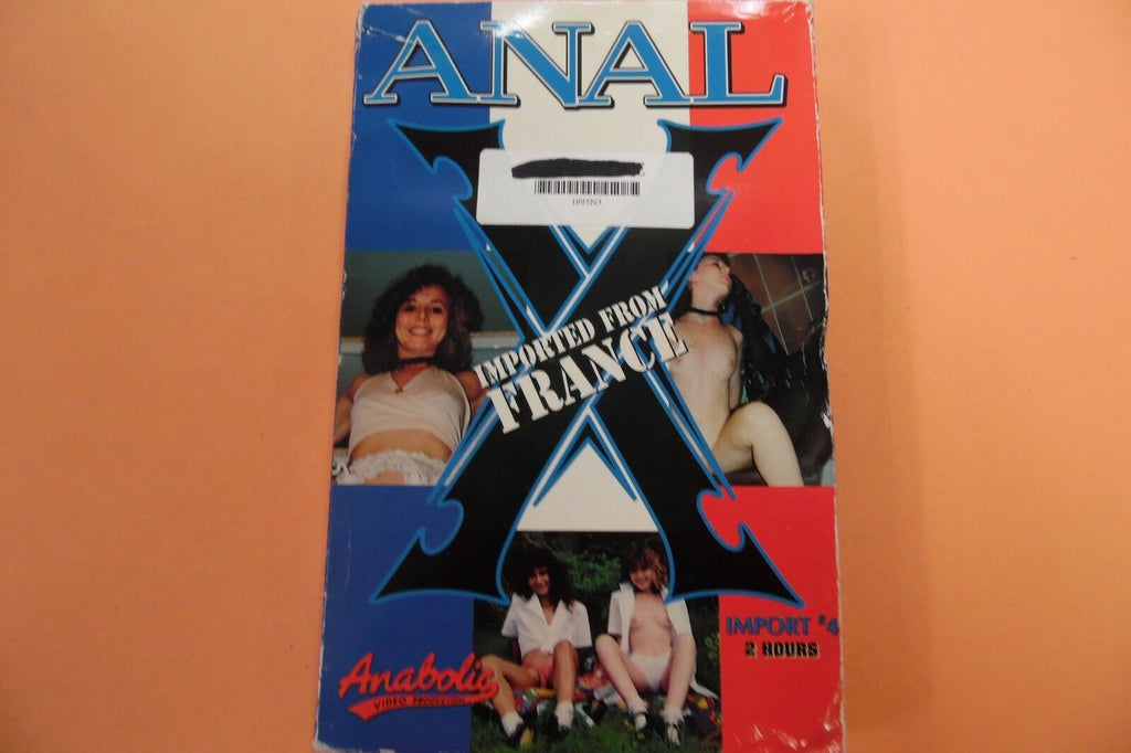 Anal VHS #4 Imported From France 2 hrs XXX CLEARANCE 110716lm-ep2