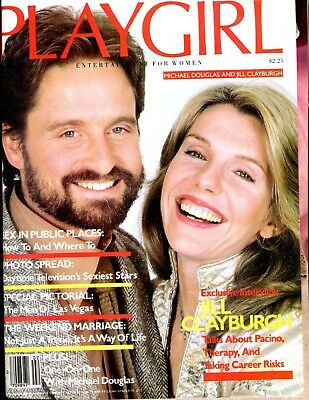Playgirl Magazine Jill Clayburgh /Michael Douglas February 1981 121017lm-ep
