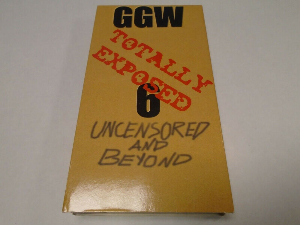 Girls Gone Wild Totally Exposed 6 Uncensored & Beyond Adult VHS 070519AMP2