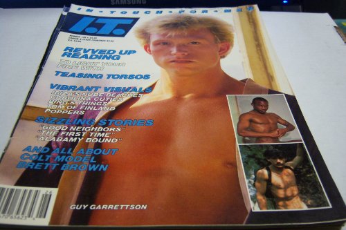 In Touch for Men Gay Adult Magazine "Teasing Torsos, Vibrant Visuals" #126 May 1987