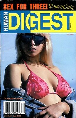 Human Digest Sex For Three! Women Only July 1993 082918lm-ep