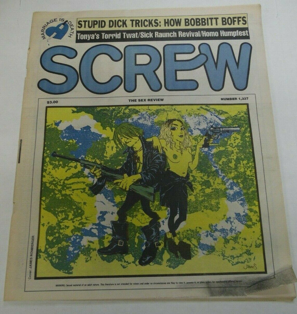 Screw Newspaper Stupid Dick Tricks #1337 October 17 ,1994 120619lm-ep2