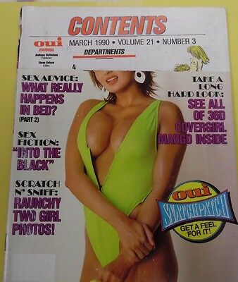 Oui Magazine Scratch N' Sniff March 1990 Readers Copy 120412lm-epa