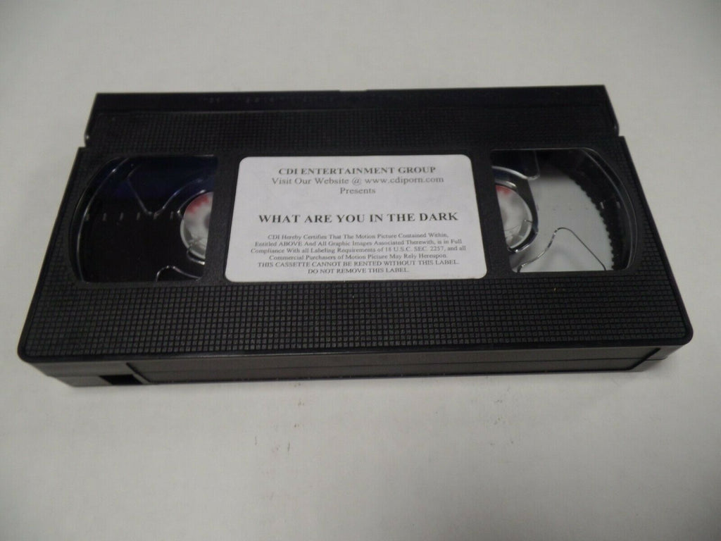 What Are You in the Dark CDI Ent Adult VHS 051619AMP