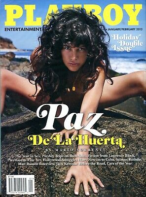 Playboy Magazine Holiday Double Issue January 2013 050914lm-epa