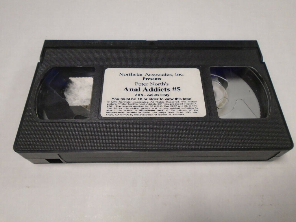 Peter North's Anal Addicts #5 Northstar Associates 2001 Adult VHS 032119AMP2