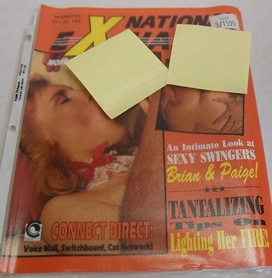 National Exchange No 59 Connection Mag Pub. Busty Adult Magazine 1992 100813JDEP