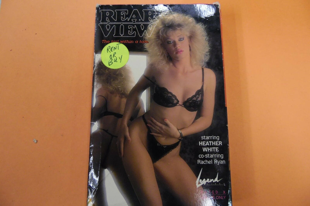Rear View VHS Heather White/Rachel Ryan CLEARANCE 110816lm-ep2