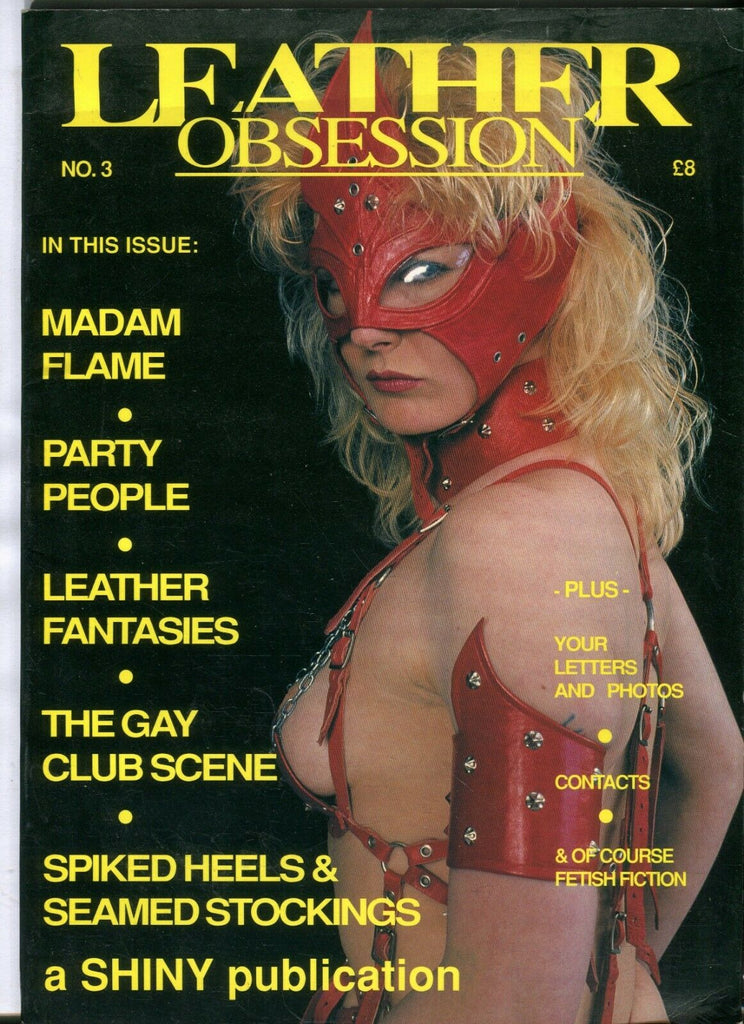Leather Obsession Fetish Magazine Madam Flame #3 080619lm-ep
