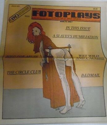 Fotoplays Fetish Newspaper Wet, Wild and Caught! #25 1987 052418lm-ep2