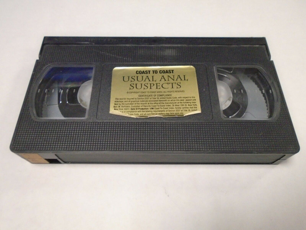 Usual Anal Suspects Coast to Coast 1996 Adult VHS 042319AMP