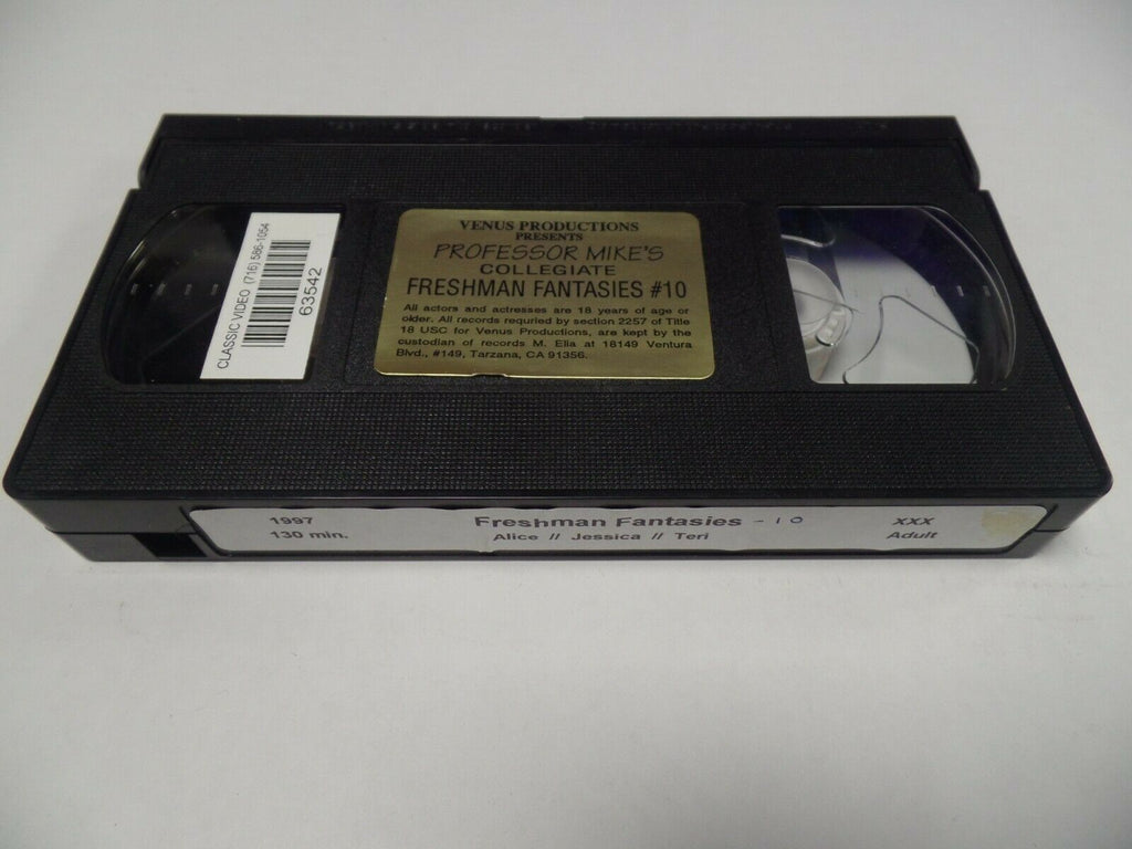 Freshman Fantasies Alice Jessica 1997 130mins Adult VHS 022719AMP
