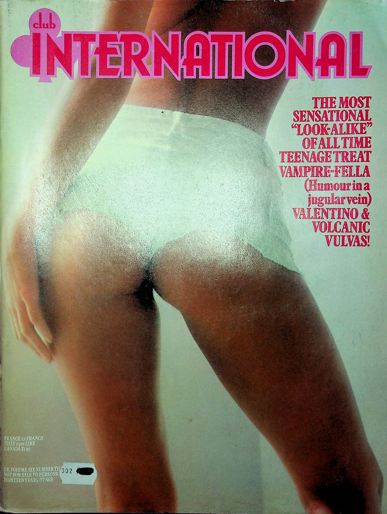 Club International Magazine Regine & Valentino Vol.6 No.3 1977 011723RP