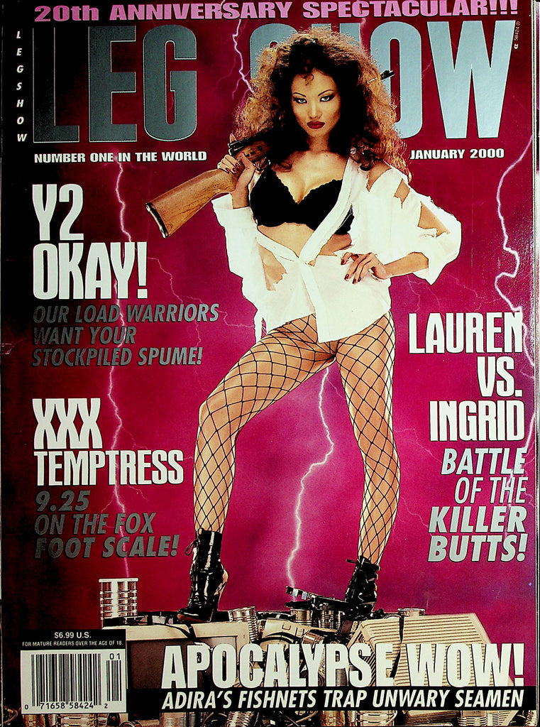 Leg Show Magazine  XXX Temptress January 2000 20th Anniversary  081021lm-dm