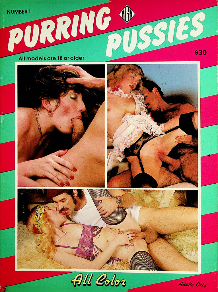 Purring Pussies Hardcore Magazine  #1  1980's      122622lm-p2