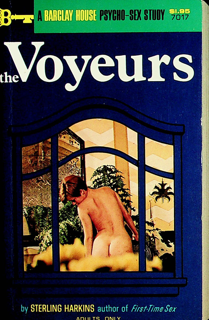The Voyeurs Adult Novel  by Streling Harkins  1969  Barclay House     092221lm-dm