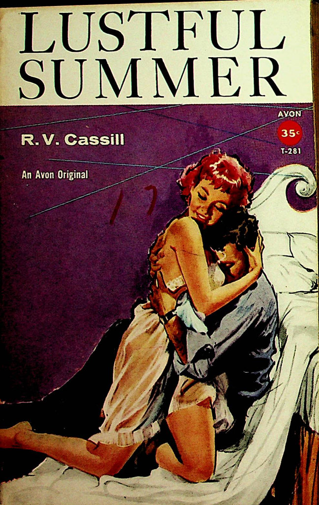 Lustful Summer by R.V. Cassill  1958 Avon Original    110721lm-dm
