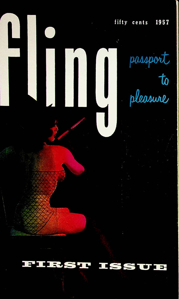 Fling Passport To Pleasure Digest   Fling Folio: Jackie Miller  1st Issue 1957       062822lm-p