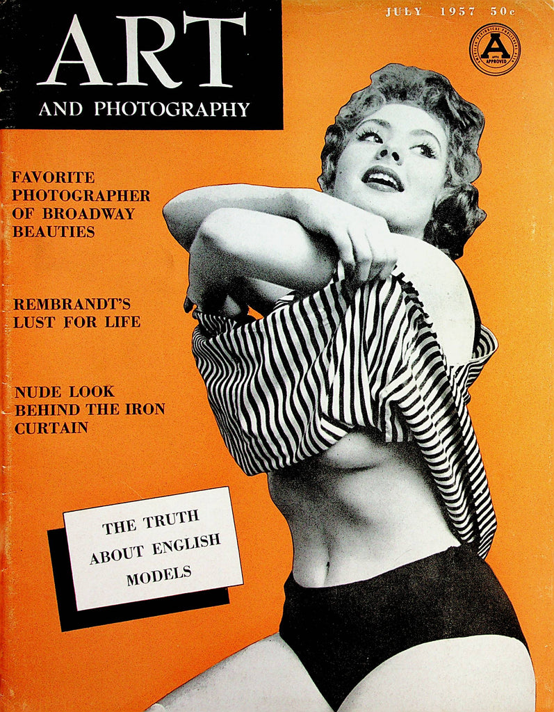Art And Photography Vintage Magazine  Jayne Mansfield   July 1957     032823lm-p