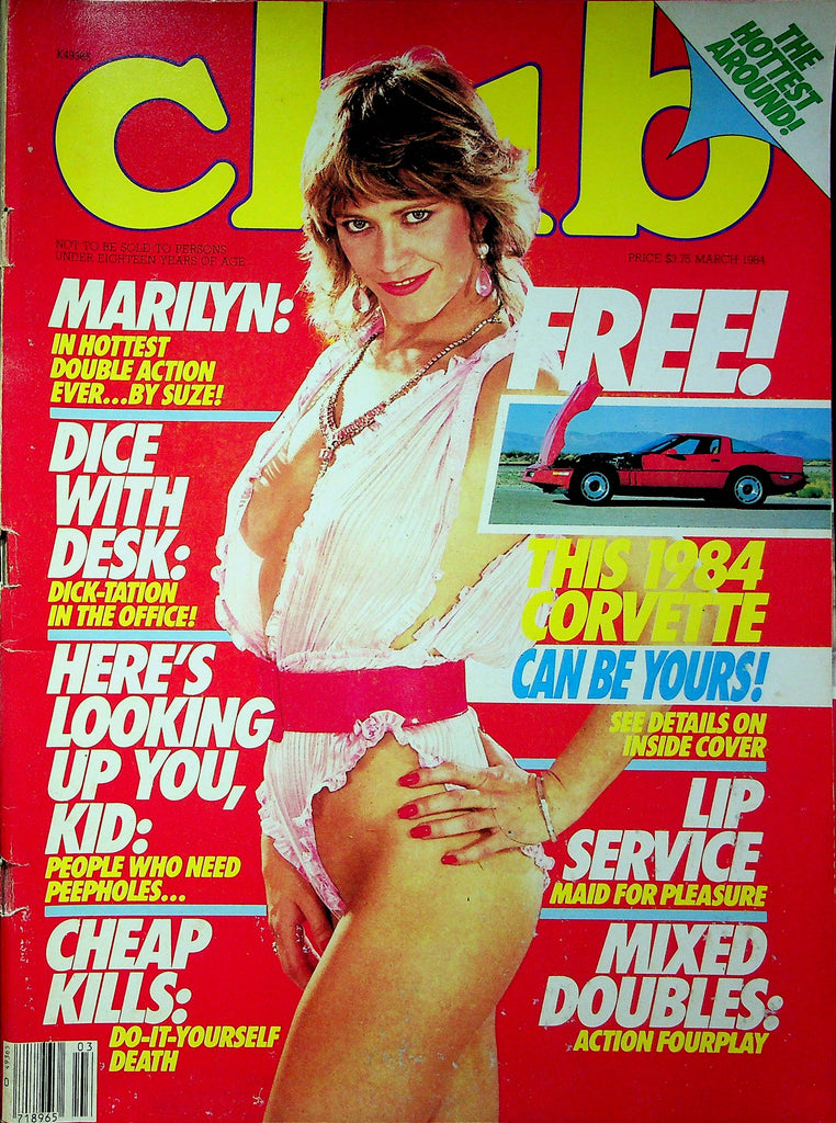 Club Magazine Marilyn & Melissa March 1984 032723RP5