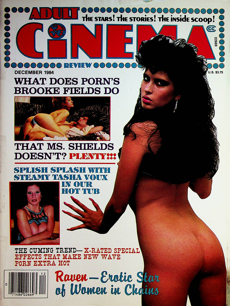 Adult Cinema Magazine   Raven / Tasha Voux  December 1984      070922lm-p
