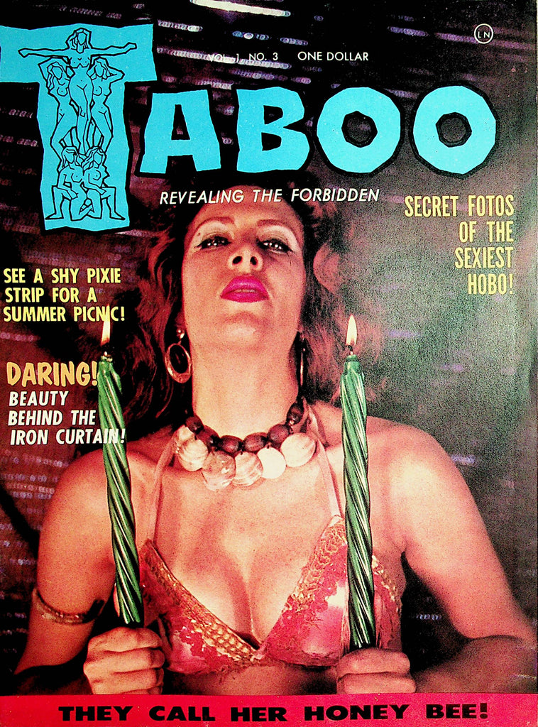 Taboo Vintage Magazine   They Call Her Honey Bee!  vol.1 #3  1960's  122321lm-dm