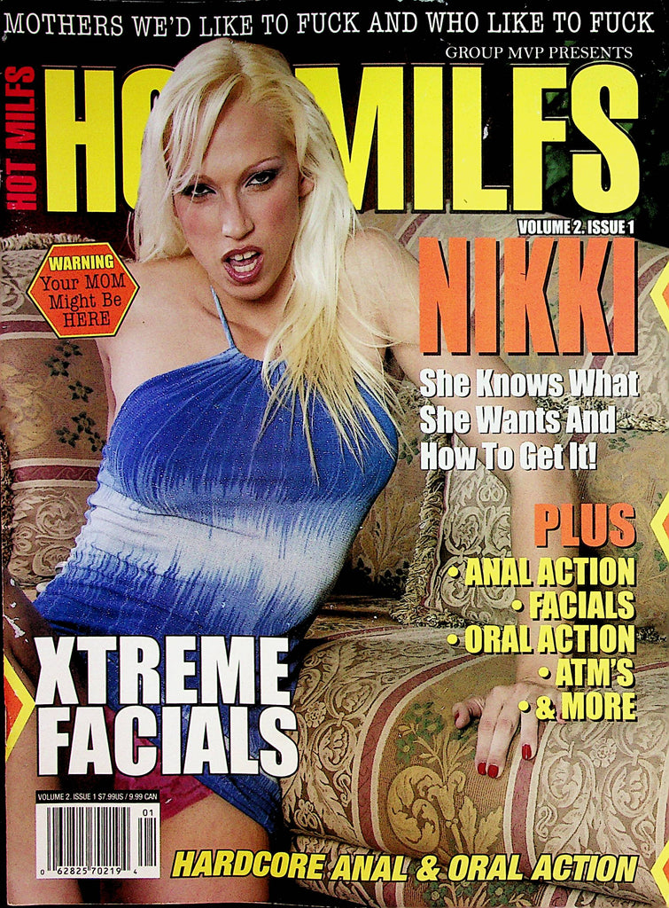 Hot MILF's Magazine  Covergirl Nikki  / Xtreme Facials  vol.2 #1  1990's 090722lm-p