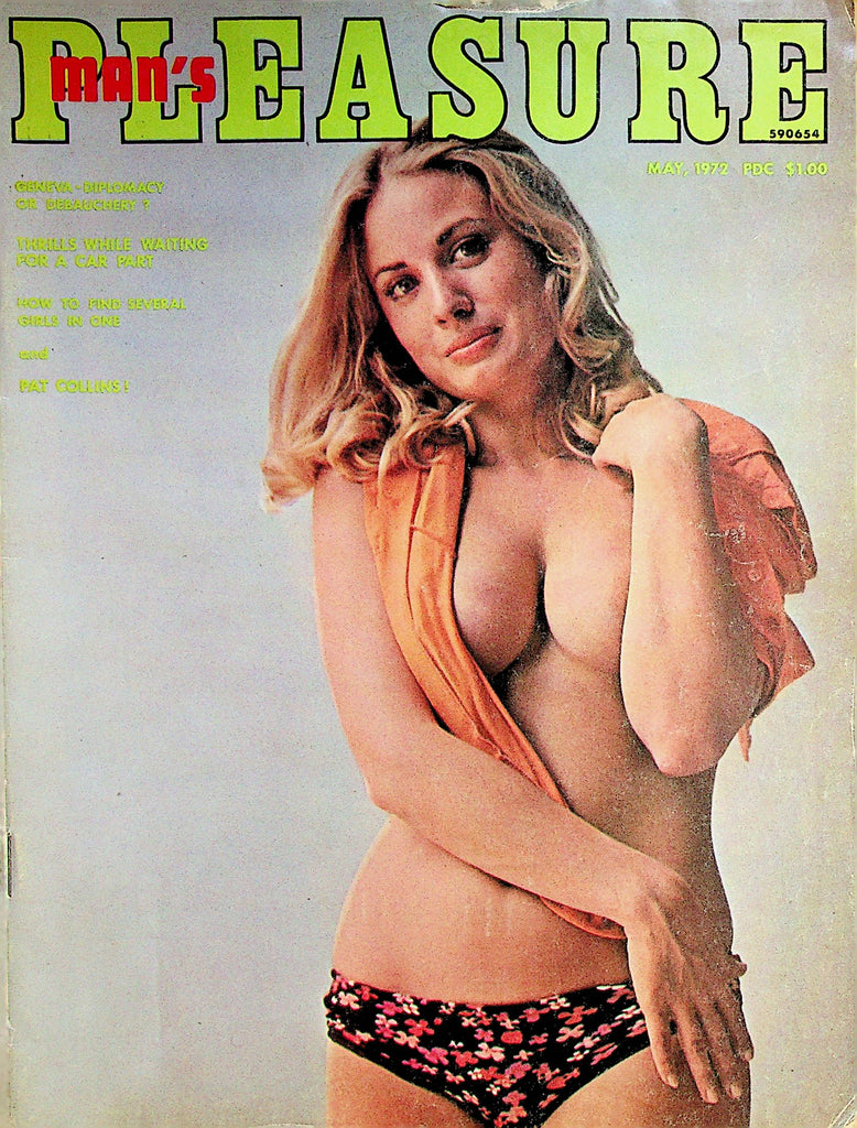 Man's Pleasure Busty Magazine   Pat Collins  May 1972   071722lm-p
